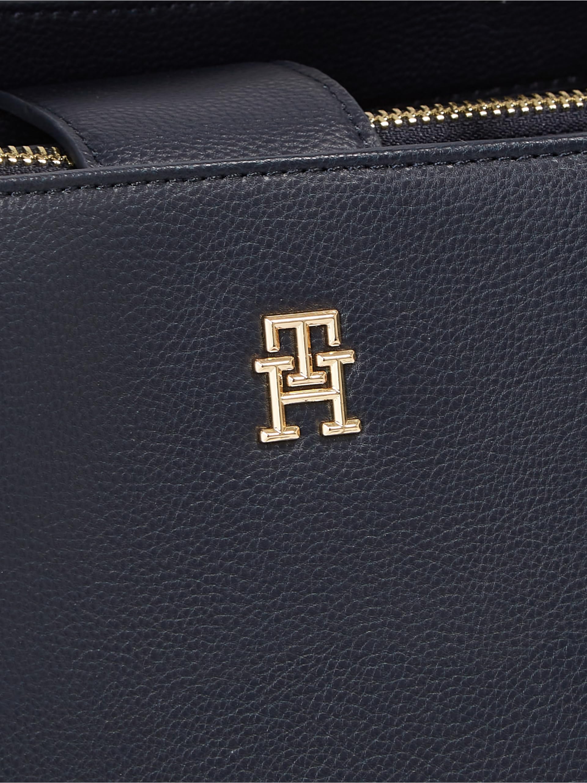 Tommy Hilfiger TH Essential SC Satchel Corp AW0AW16075, Bolsos Bandolera para Mujer, Azul (Space Blue), OS