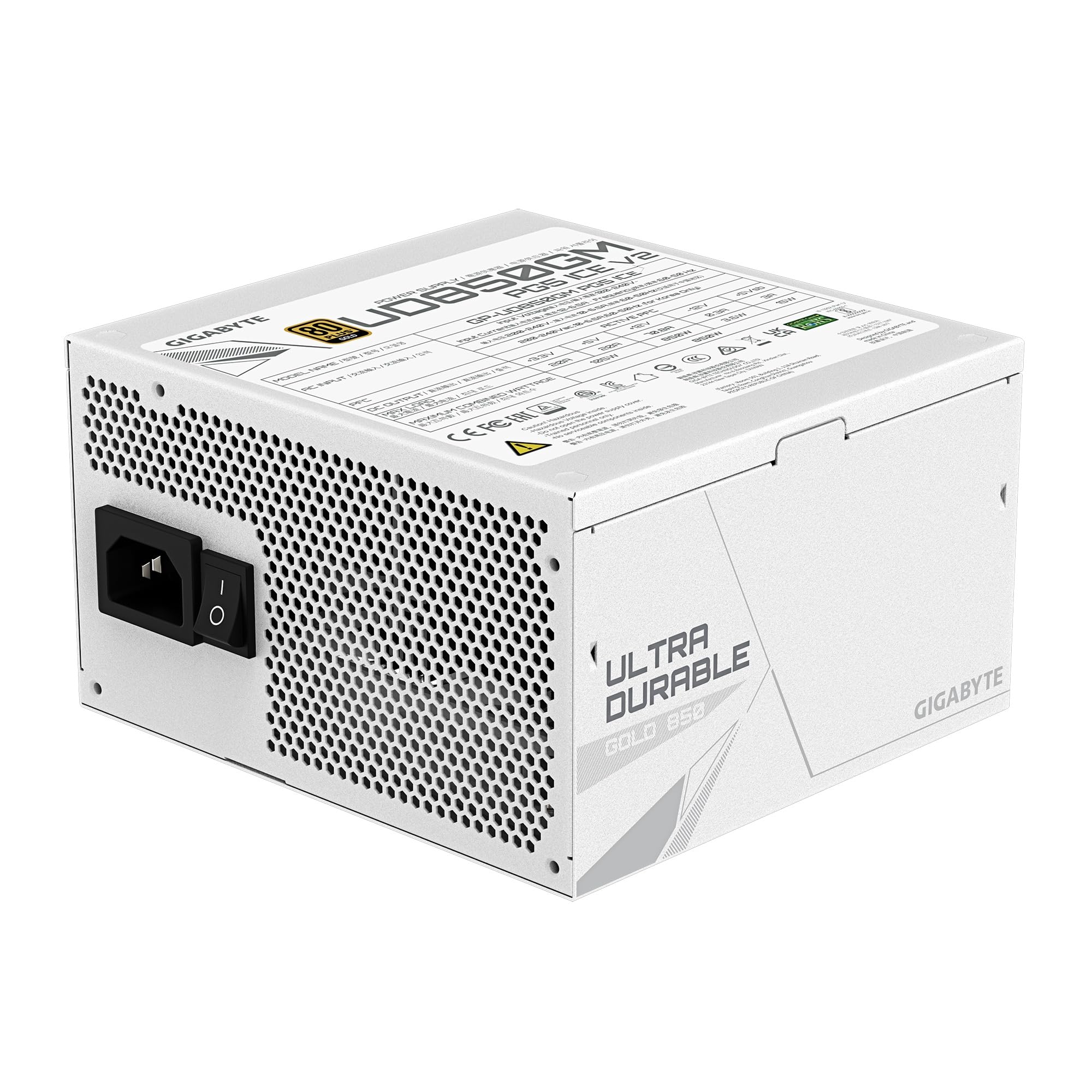 Amazon | GIGABYTE UD850GM PG5 ICE ATX 3.1/PCIe 5.1対応 850W 電源