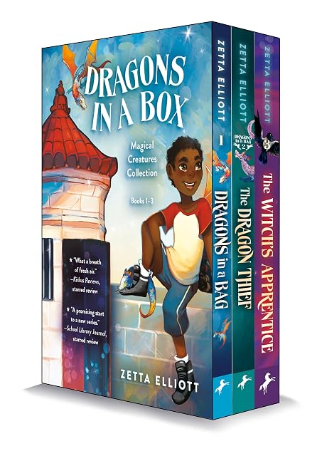 Portada de Dragons In A Box: Magical Creatures Collection