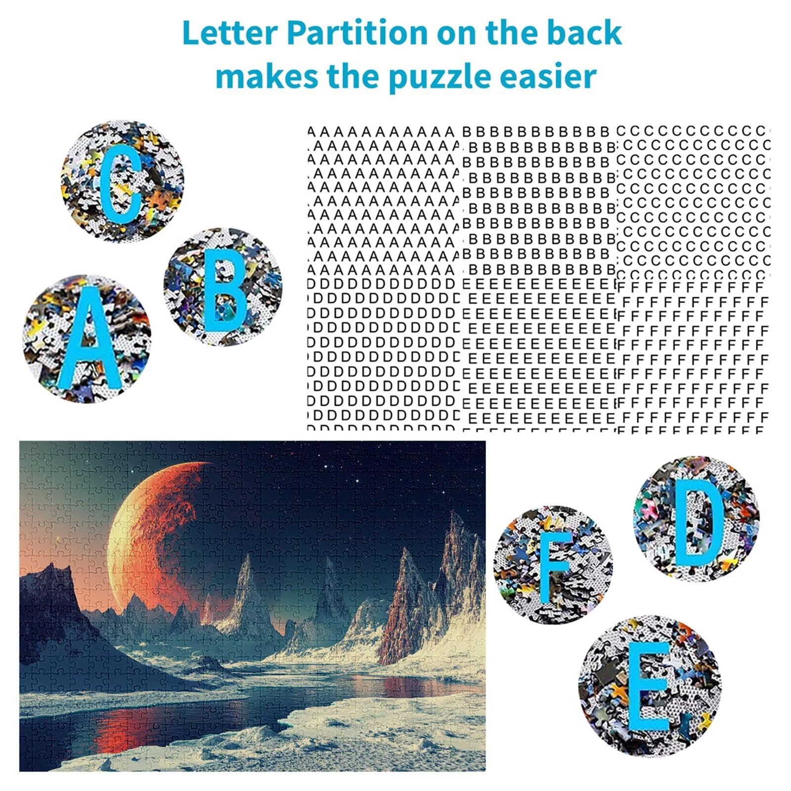 Puzzle 3000 elementów górskie puzzle dla dorosłych jezioro 122 x 81 cm Unikalne rzemiosło klasyczne 3D drewniane układanka do rodzinnych gier biznesowych, układanka do samodzielnego wykonania nawet do