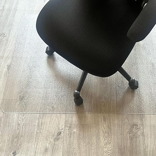 Miniatura 8 de Marvelux Tapete ecológico para silla de oficina grande para suelos de madera dura, protector de suelo duro rectangular duradero, tapete de polímero