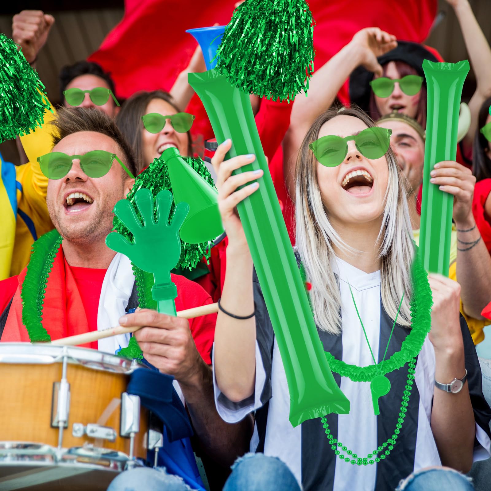 Soulchen Green 180 Pcs Team Spirit Day Accessori per Eventi