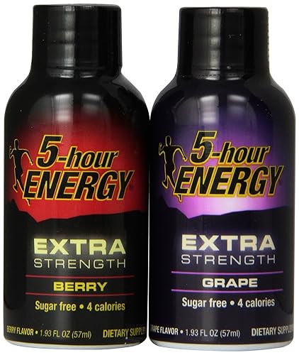 Paquete de 5 horas de energía extra fuerte