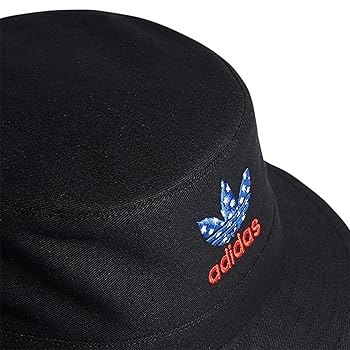 Amazon.com: adidas Originals Washed Bucket Hat, Black, One