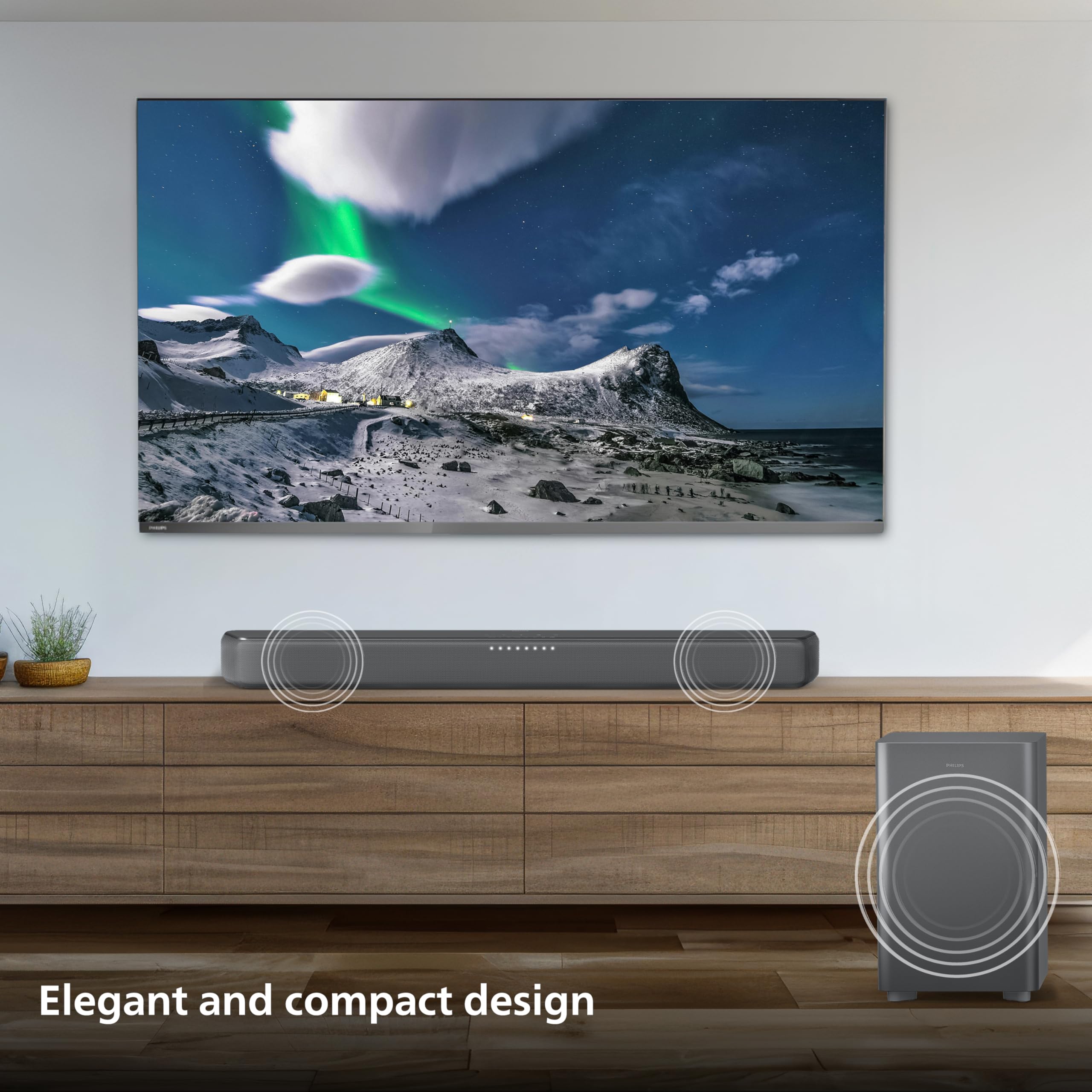 Philips 2.1 Ch Dolby Digital Soundbar, 240W