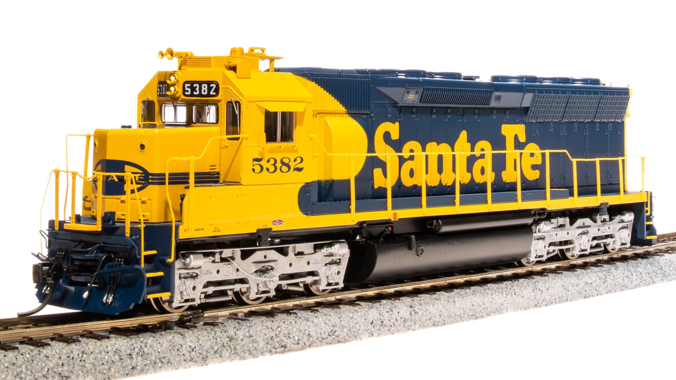 Broadway Limited 4282 EMD SD45, ATSF #5382, Yellow Bonnet, Paragon4 Sound/DC/DCC, HO
