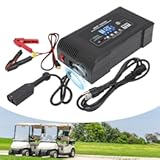 Xuthusman 36 Volt Golf Carts Battery Charger for E-Z-Go, Upgrade 18 AMP Trickle Charger, 1-8 Hours Full Charge, Replace E-Z-Go Charger, D-Plug Golf Cart Charger (HTRC)