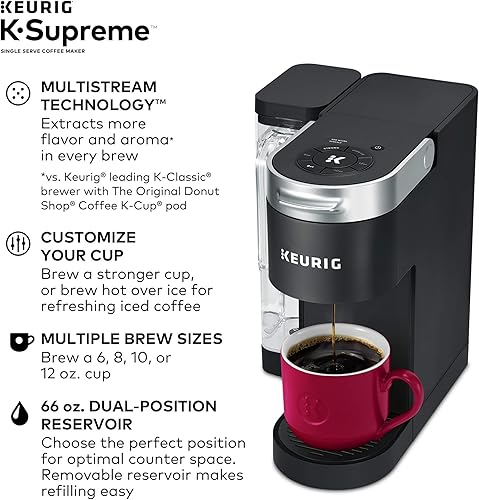 Miniatura 4 de Keurig K-Supreme - Cafetera individual con Lavazza Classico, tostado medio, 32 cápsulas K-Cup