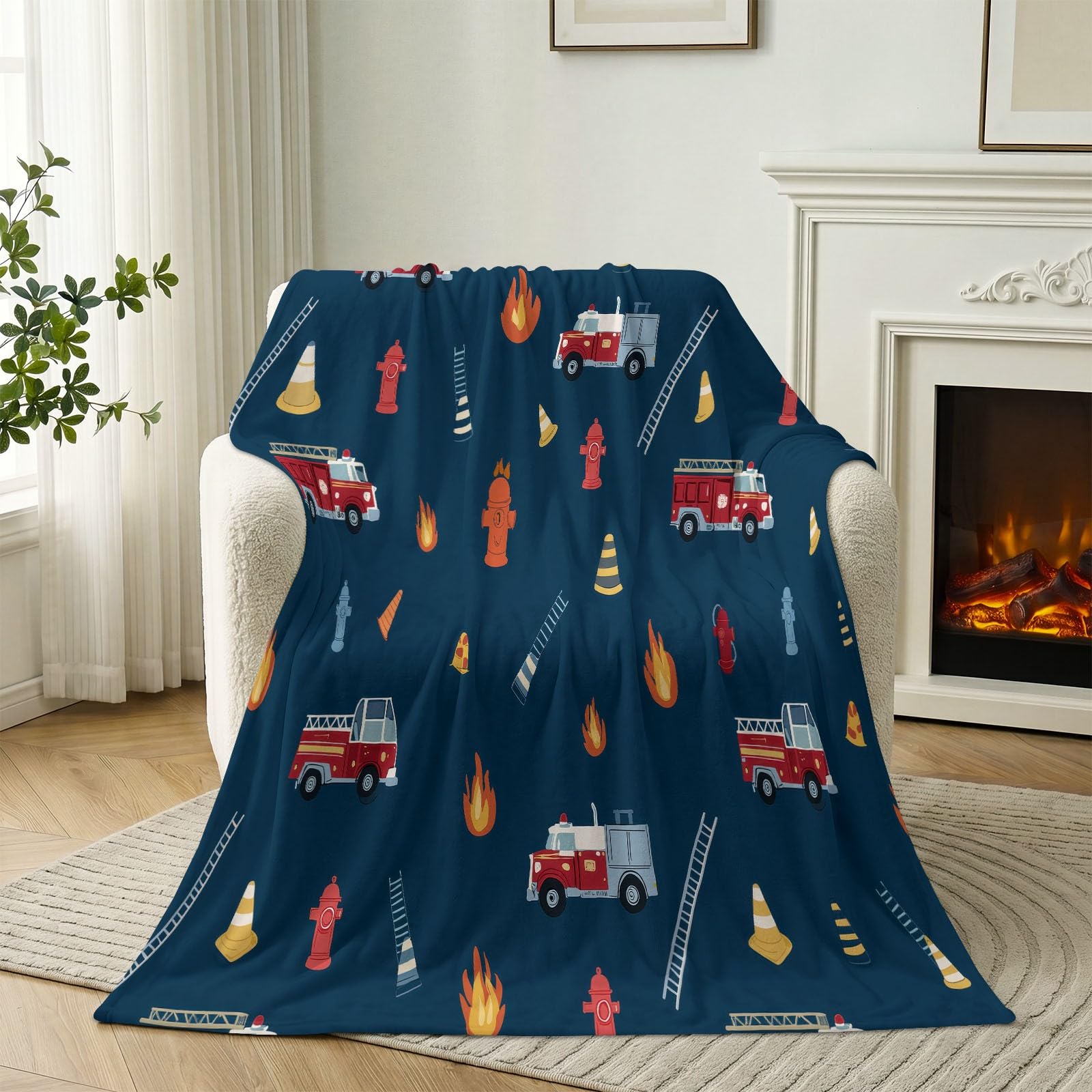 Coperta morbida e calda e leggera, per bambini, adolescenti e adulti, in pile di flanella di flanella, 180 x 200 cm, colore: blu scuro