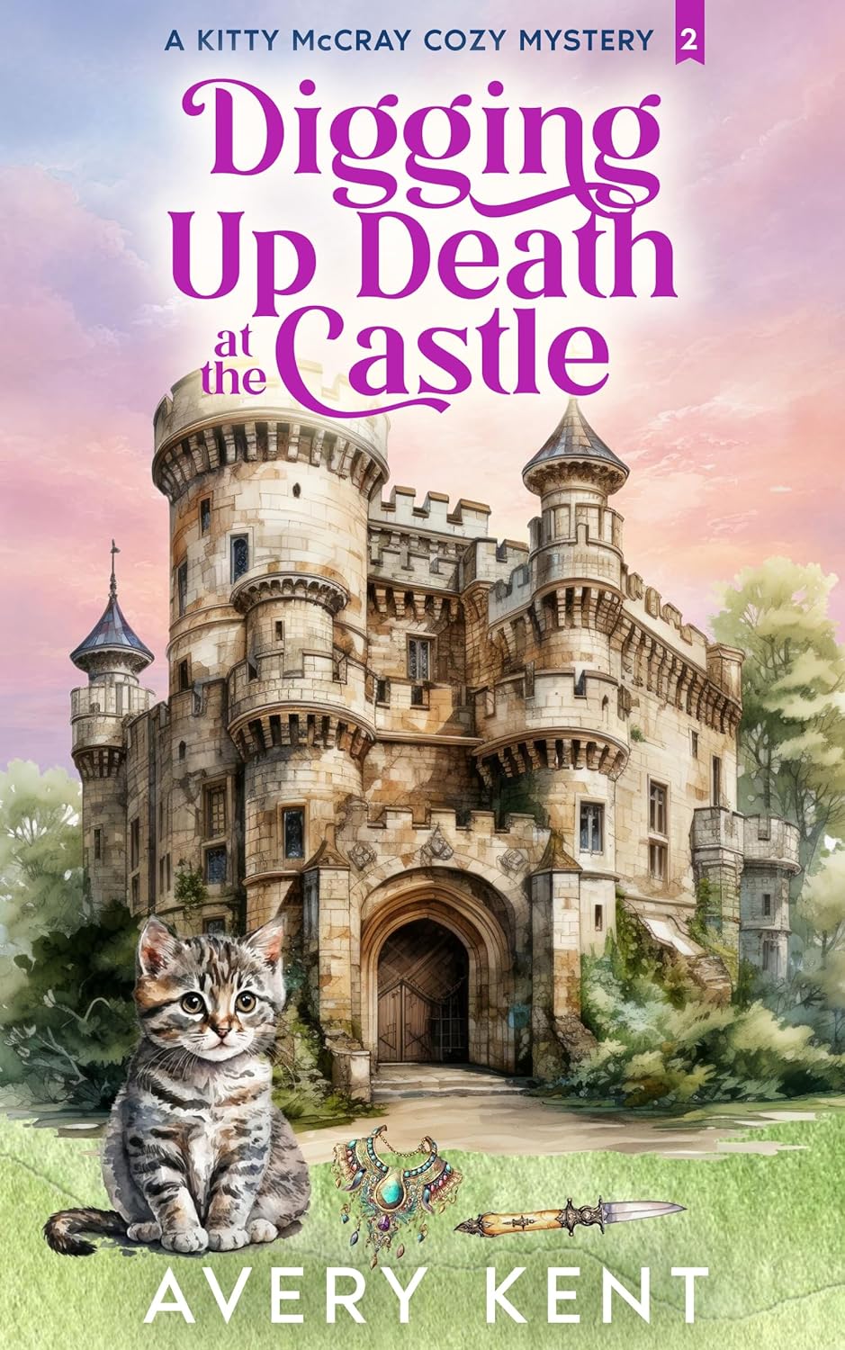 Digging Up Death at the Castle A Kitty McCray Cozy Mystery Kindle(00)