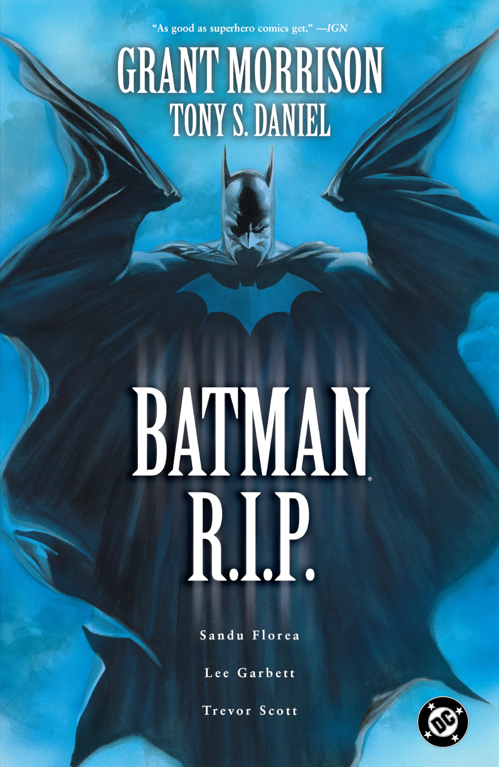 Batman R.I.P. Comic Book New Edition Paperback DC Comics Graphic Novel Softcover