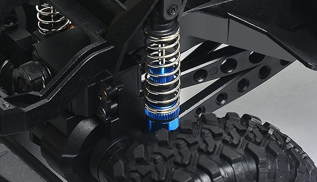 Foto 4 de 8 de Amewi Dirt Climbing Pickup Crawler 4WD 1:10 RTR Negro RC Control Remoto