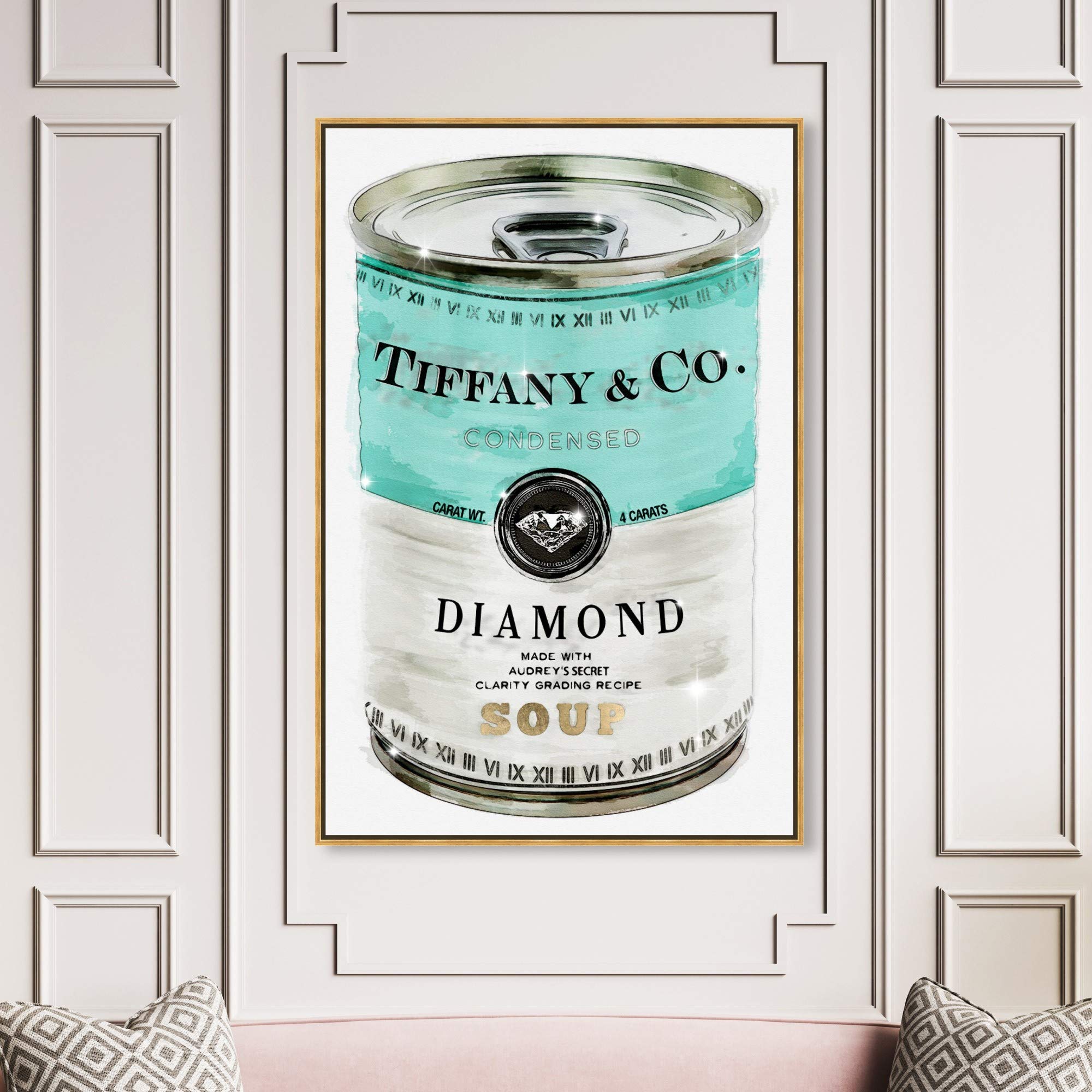 新品 オリバーガル OliverGal Priceless Can Priceless Can | Fashion and Glam Wall Art by Oliver Gal