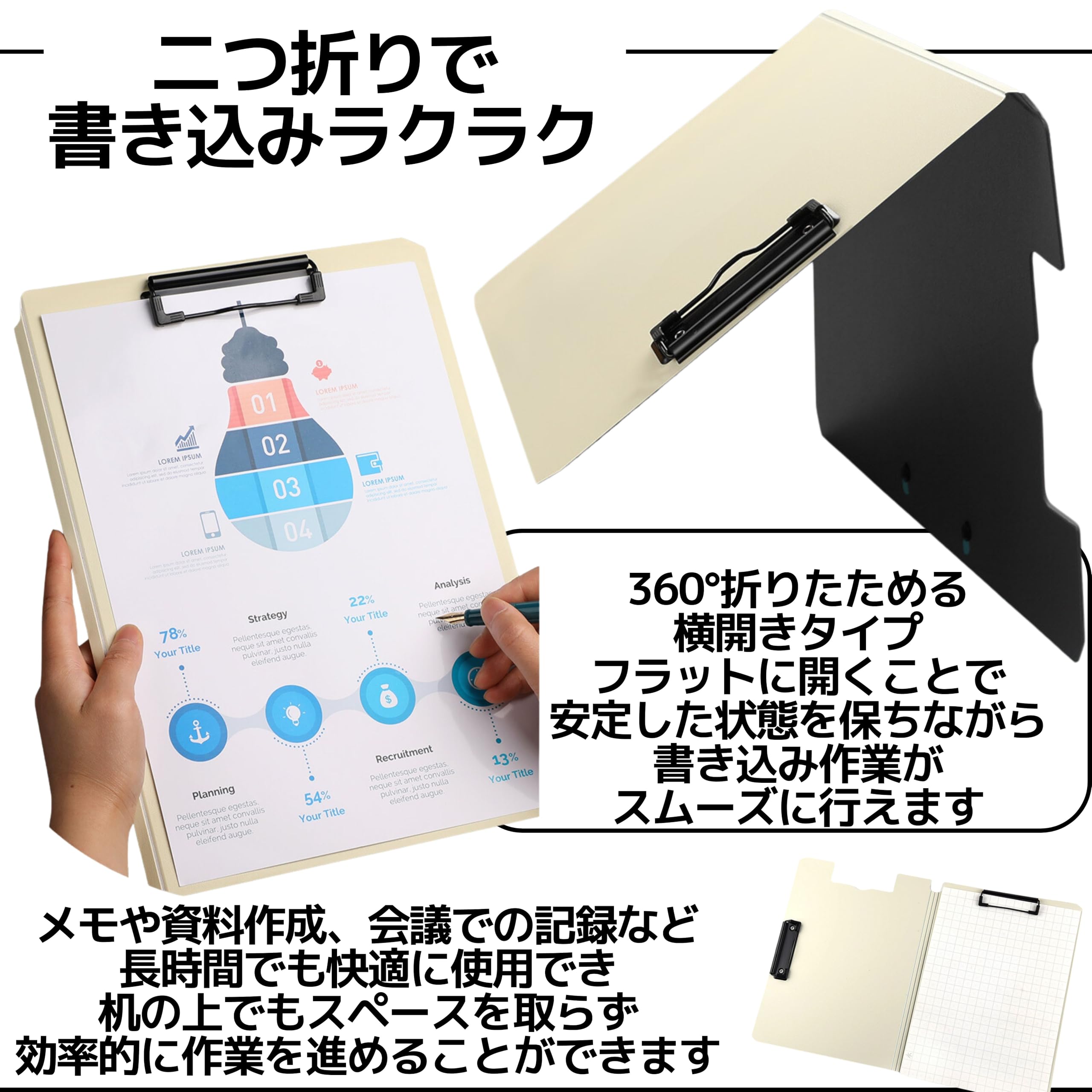長さ43.5cm  レトロ木クリップボードスプリングクリップボード 長さ43.5cm レトロ木クリップボードスプリングクリップボード