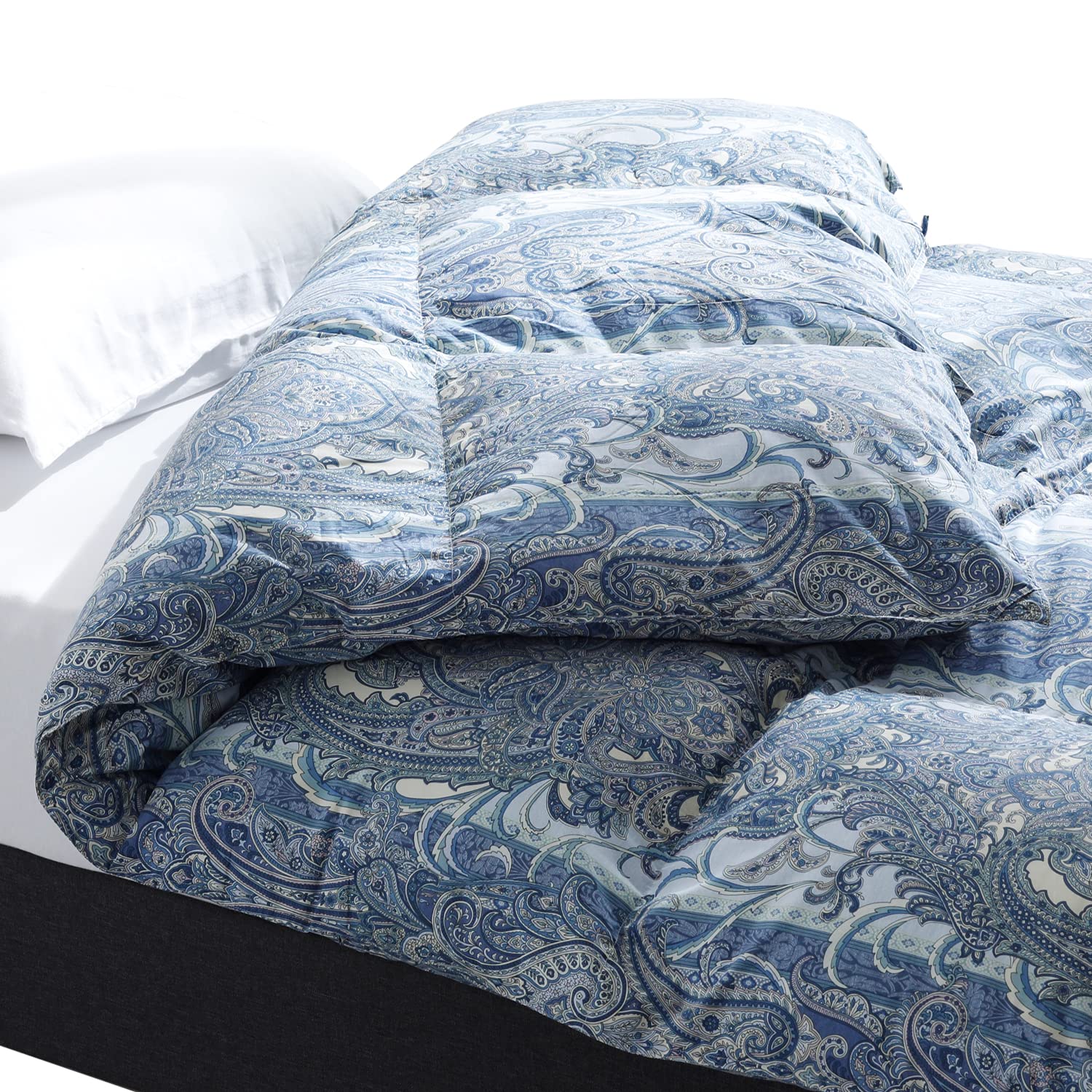 西川　羽毛布団　ポーランド産90% 西川羽毛布団ポーランドグース90%60超長綿2層・国産生地国内