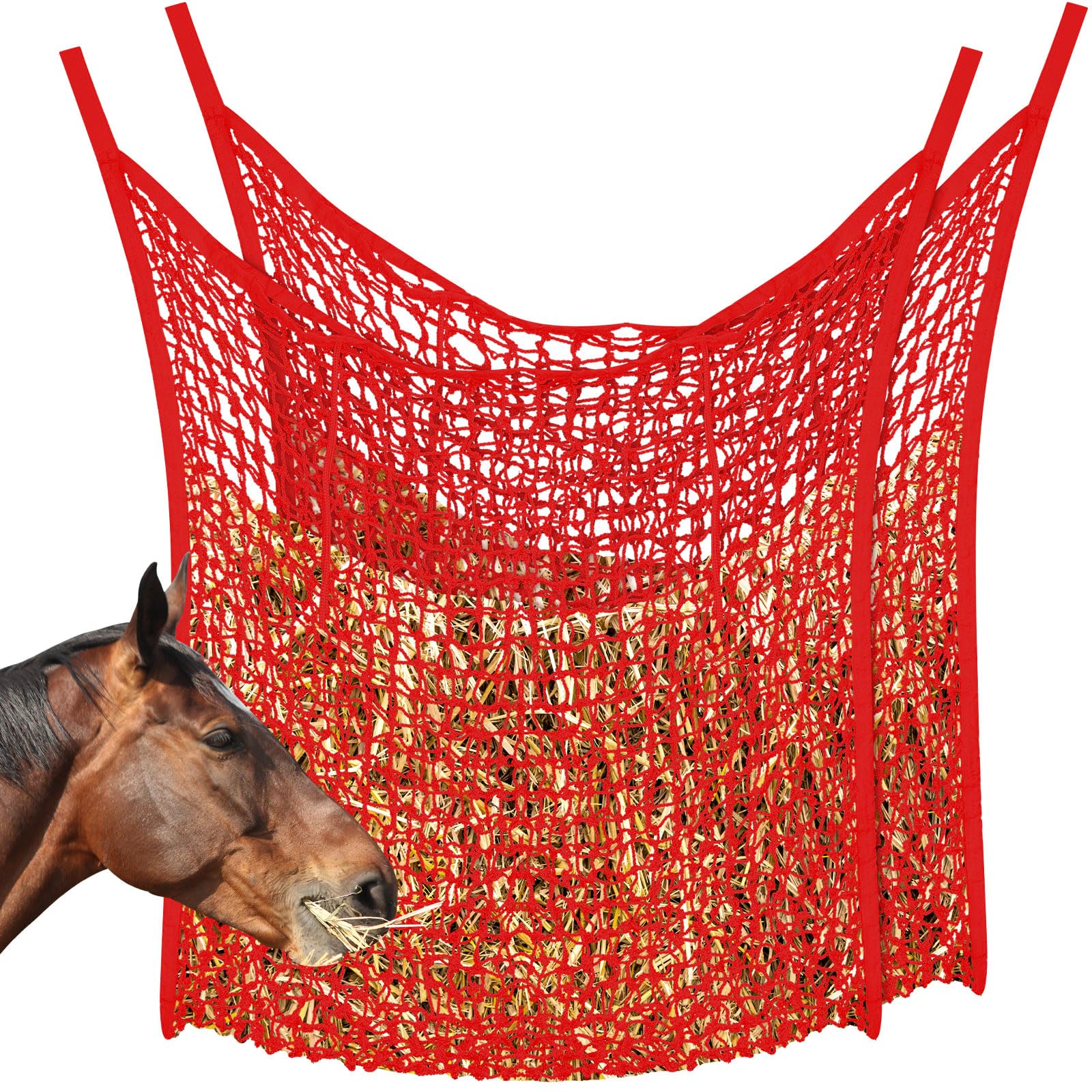 Fabbay 2 Pcs Slow Feed Hay Net - stable supplies | Mubboo