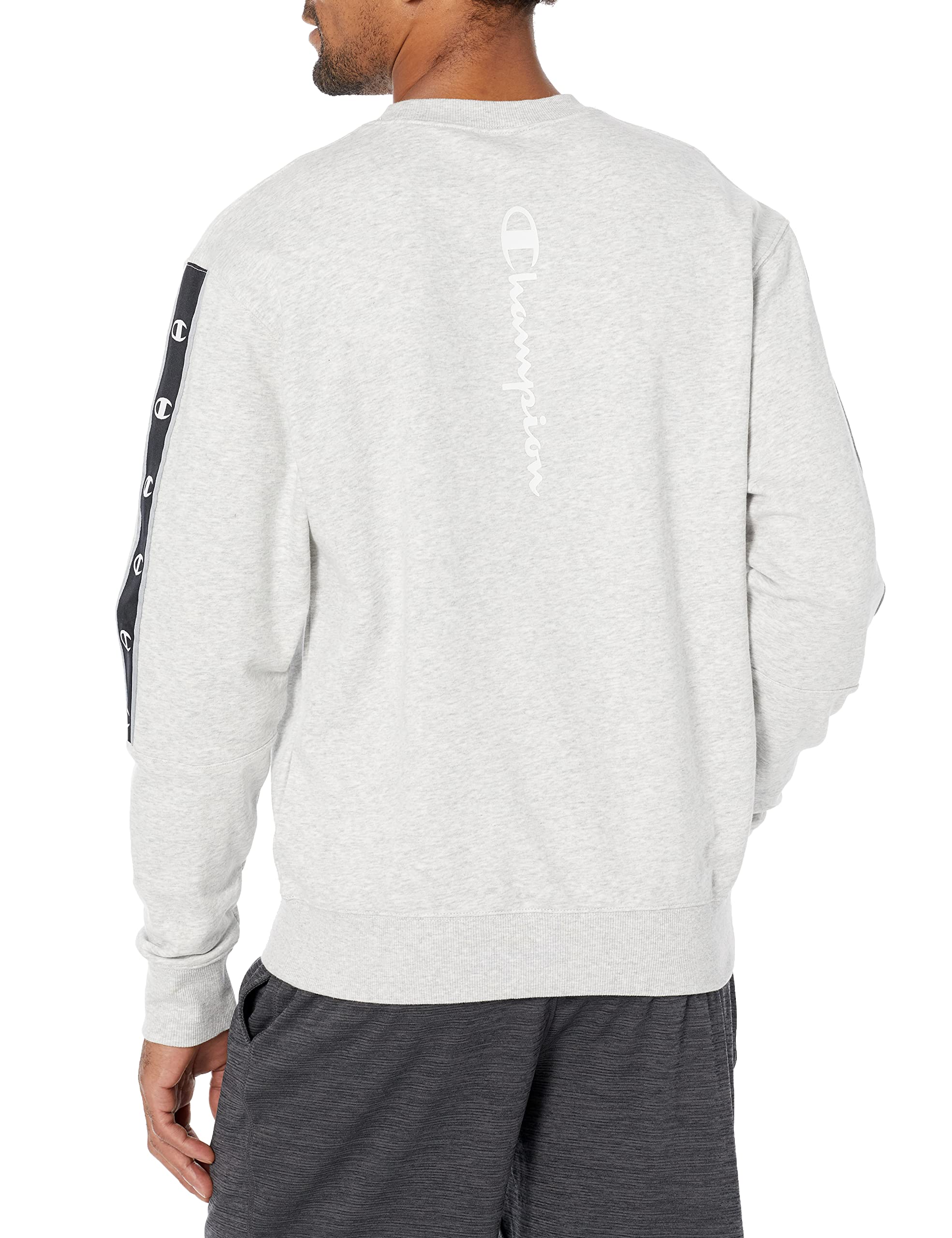 Champion Męska bluza polarowa z logo średniej wagi
