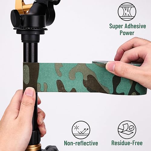 Vista 122 de Bates Gaffers - Cinta adhesiva de 2 pulgadas x 23 yardas, color marrón Marrón,Negro,Azul,Rojo -,Verde militar,Gris,Verde,Blanco,Amarillo