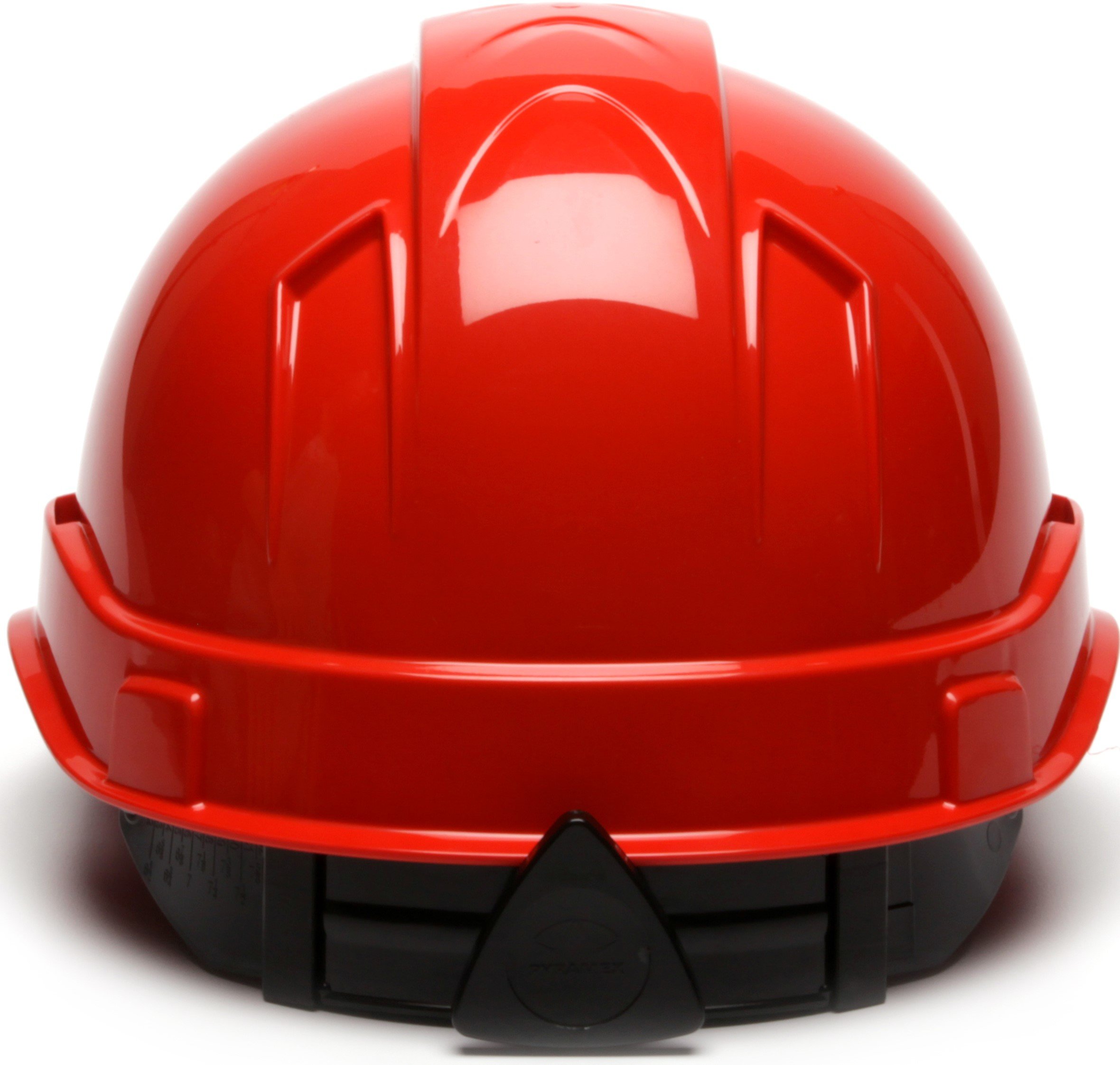 Pyramex Ridgeline Cap Style - Casco duro, suspensión de trinquete de 4 puntos, color rojo