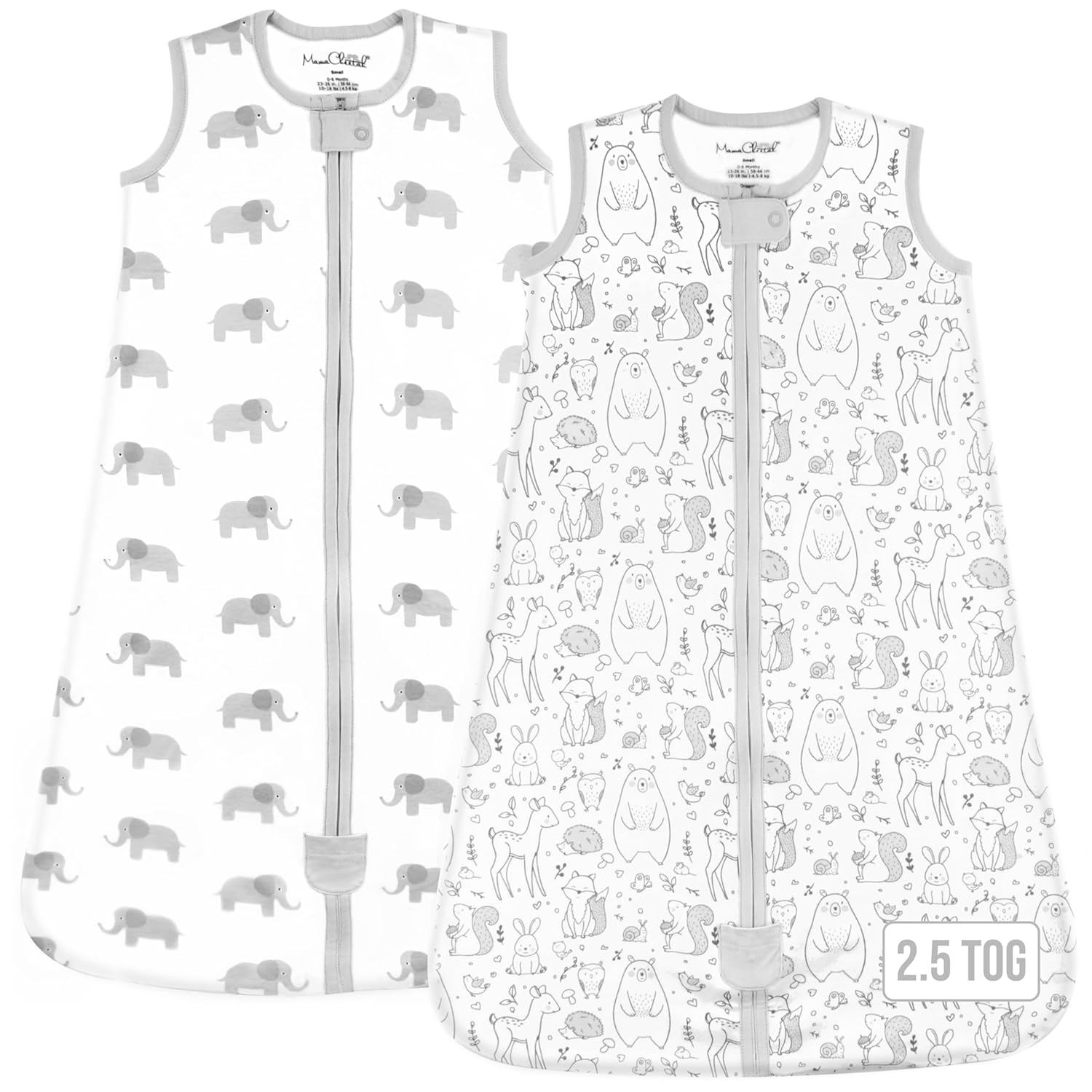 2.5 Tog Animals/Elephants (2-pack)
