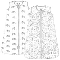 Vista 41 de Saco de dormir para bebé 1.0 TOG, manta portátil de algodón orgánico para bebé con cremallera bidireccional, saco de dormir de transición para bebé