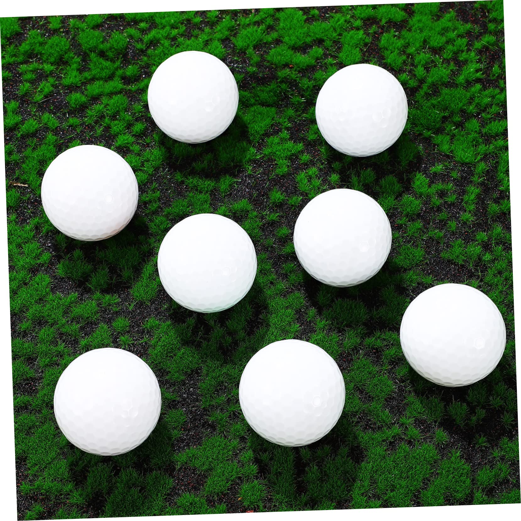 Sosoport 8piezas Bolas De Golf Led Brillantes Pack De Unidades para Jugar y Entrenar La Noche para Golfistas y Diversión El Campo