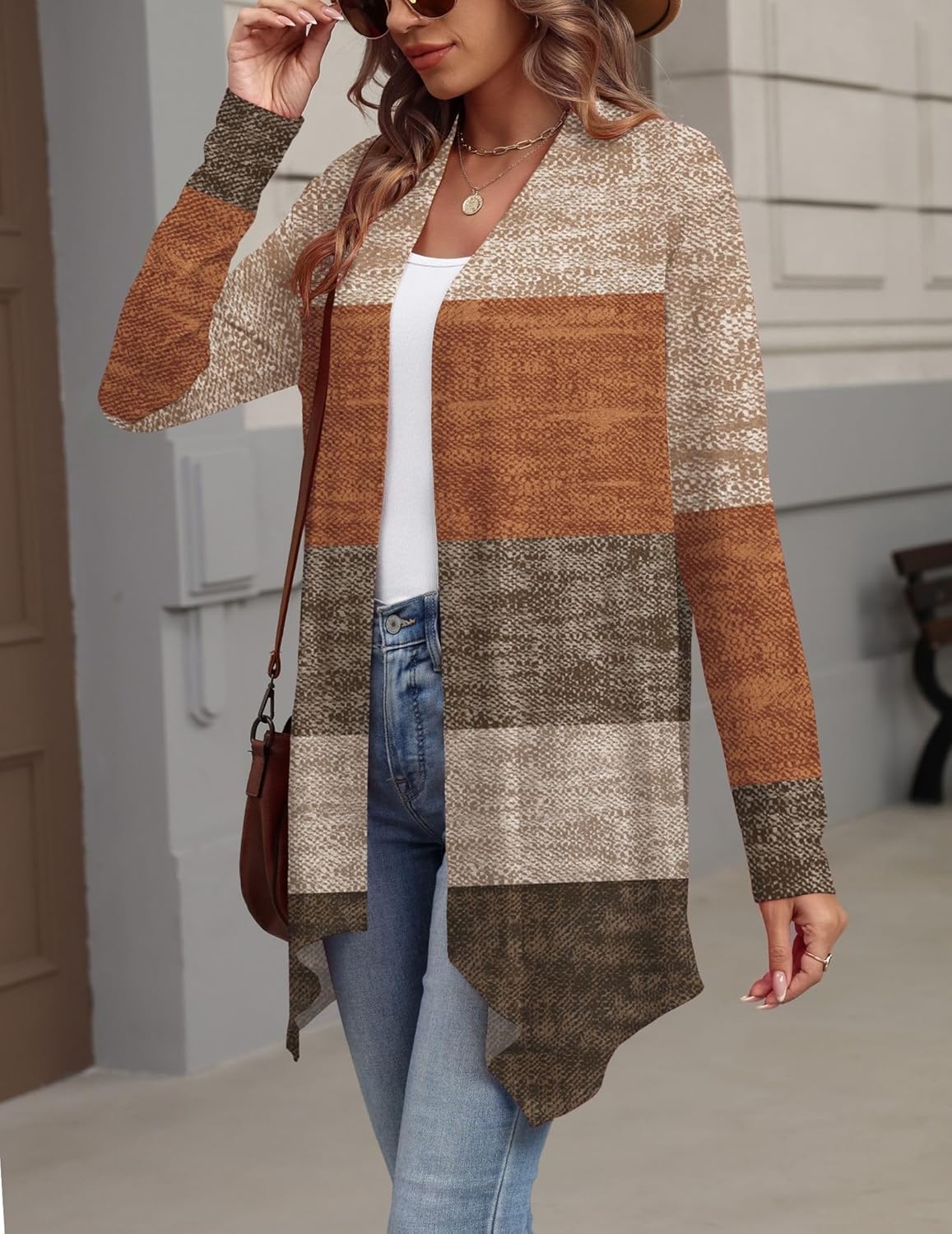 Zeagoo Womens Cardigan Long Sleeve Lightweight Cardigan Draped Open Front Loose Casual 2026 Fashion Clothing - Image 4