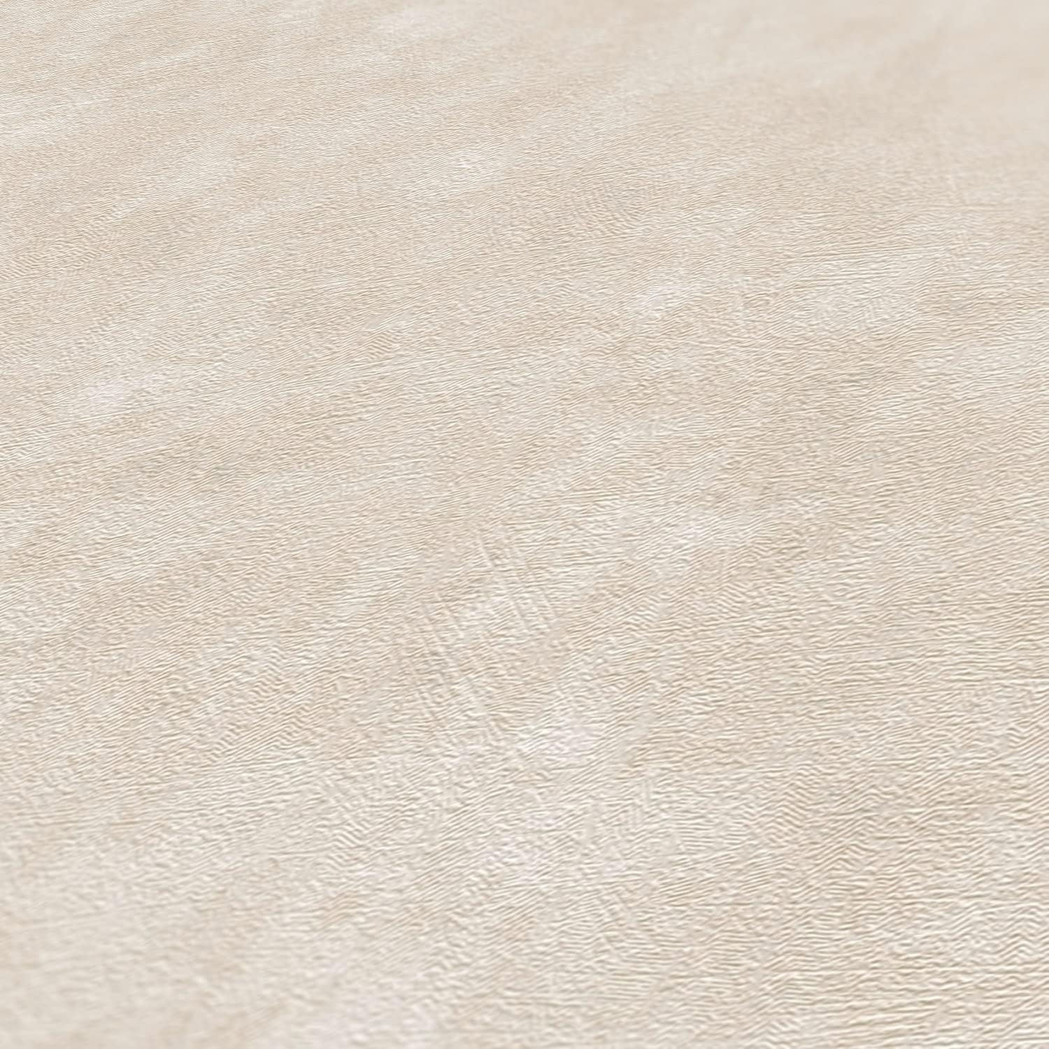 A.S. Création Wallpaper Plain Cream Grey Terra 389231 - Non-Woven Wallpaper 10.05 m x 0.53 m Made in Germany
