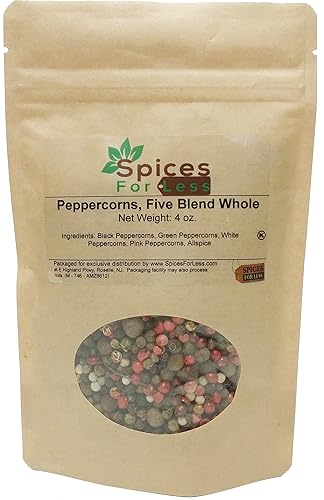 SFL Peppercorns, Five Blend Entero (4 oz)