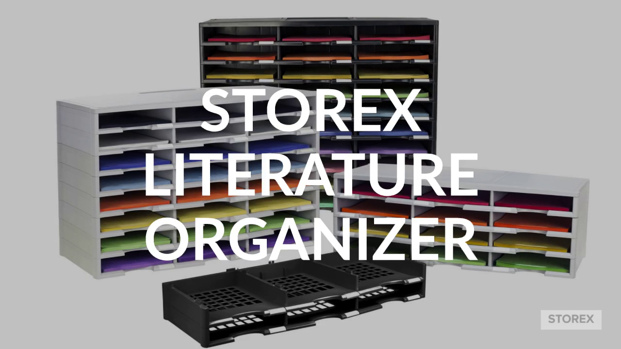 Amazon.com : Storex 12-Compartment Literature Organizer/Document