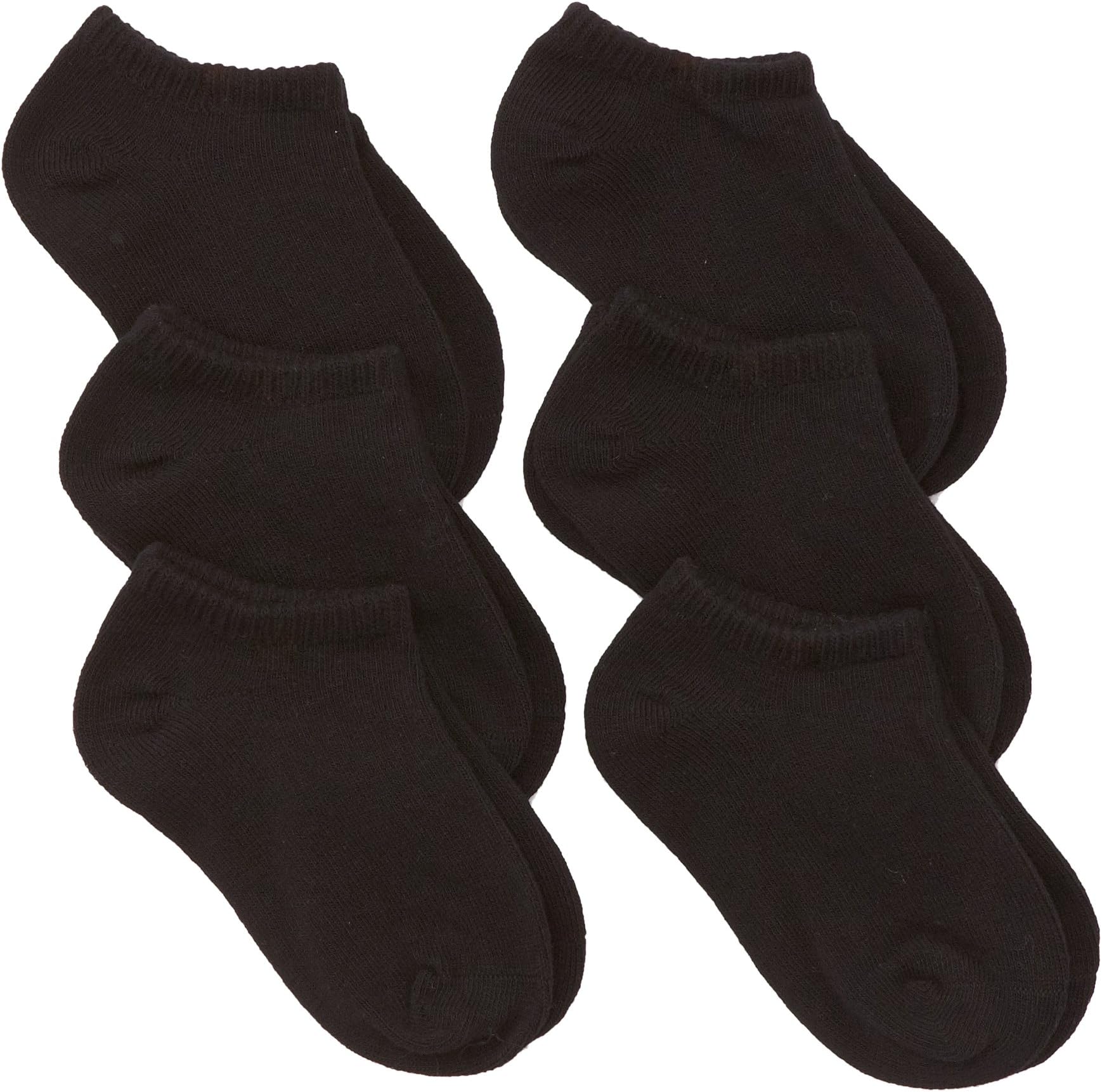 JEFRG Baby-Boys Infant Seamless Boy Capri Liner Socks 6 Pair Pack