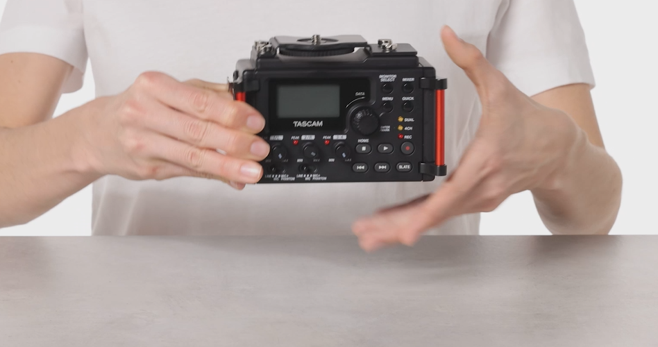 Tascam DR-60DMKII – Portable linear PCM Stereo Recorder for DSLR