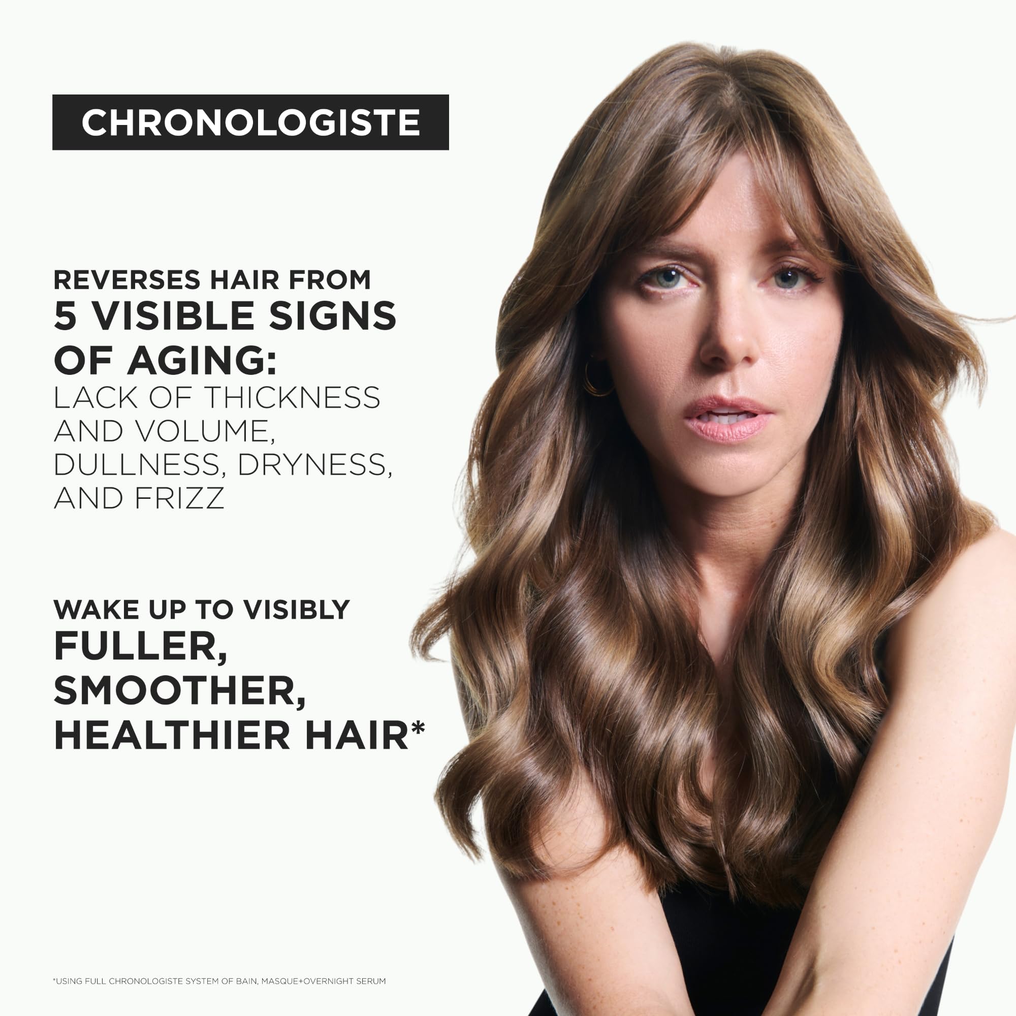 Kérastase Chronologiste Bain Régénérant Shampoo Rivitalizzante, Capelli Più Forti e Luminosi, con Acido Ialuronico, Abyssine e Vitamina E, Per Tutti i Tipi di Capelli, 500ml