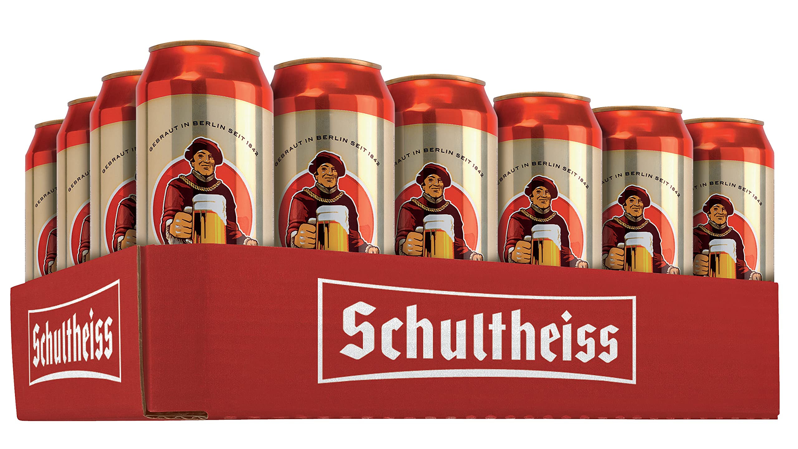 Schultheiss Pilsener, EINWEG 24x0,50 L Dose