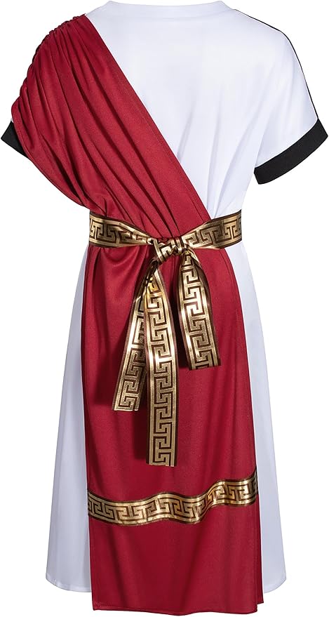 Disfraz Toga Romano Griego Infantil Cosplay miniatura 4