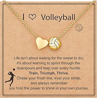 Collar de sóftbol, fútbol, voleibol, baloncesto para niñas y mujeres, accesorios deportivos, regalo de joyería para amantes de 16+3 pulgadas