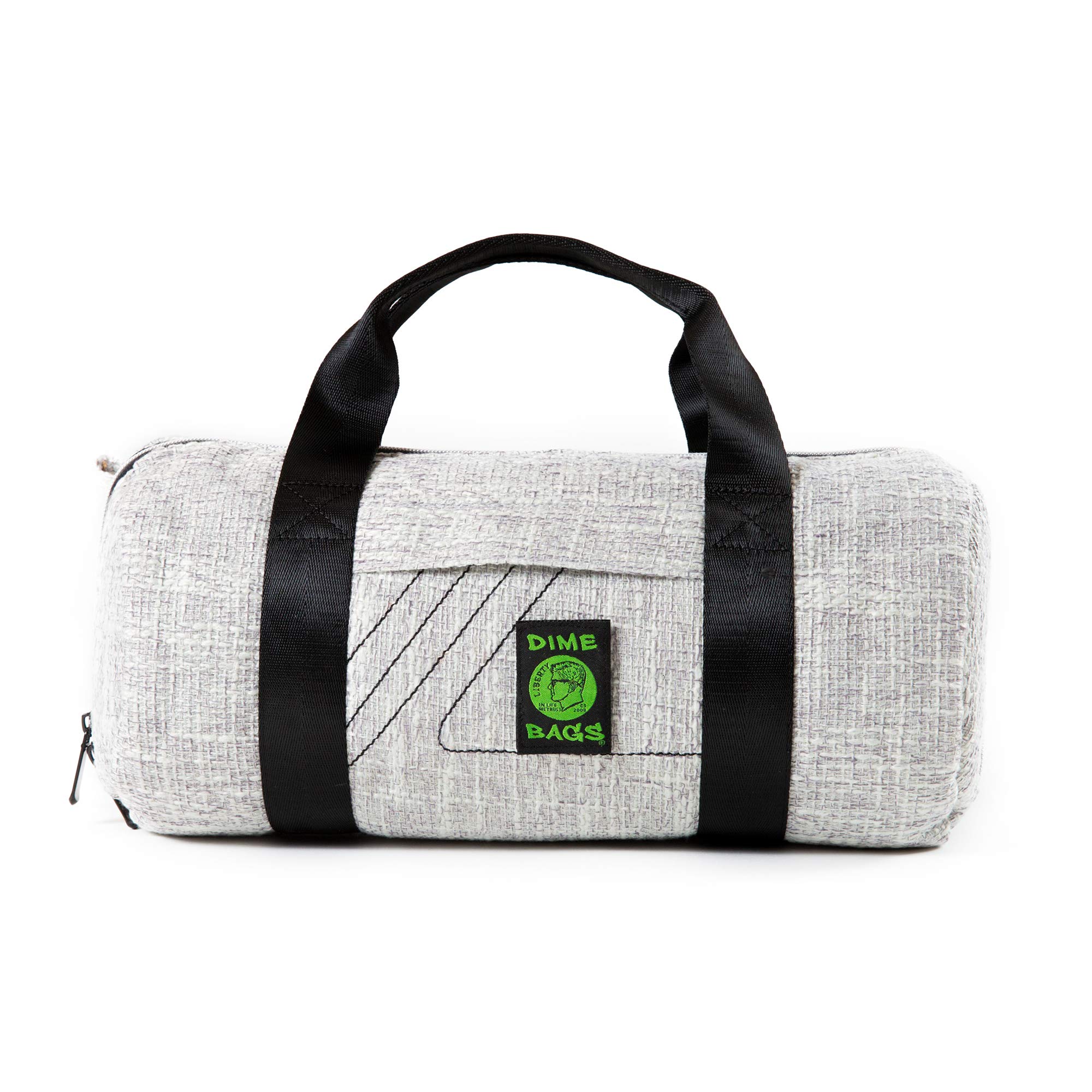 Dime Bags Padded Duffle Tube, Hemp Gear Bag with Heavy Padding for Glass, Electronics, Travel & Storage, With Exterior/Interior Pockets & Durable