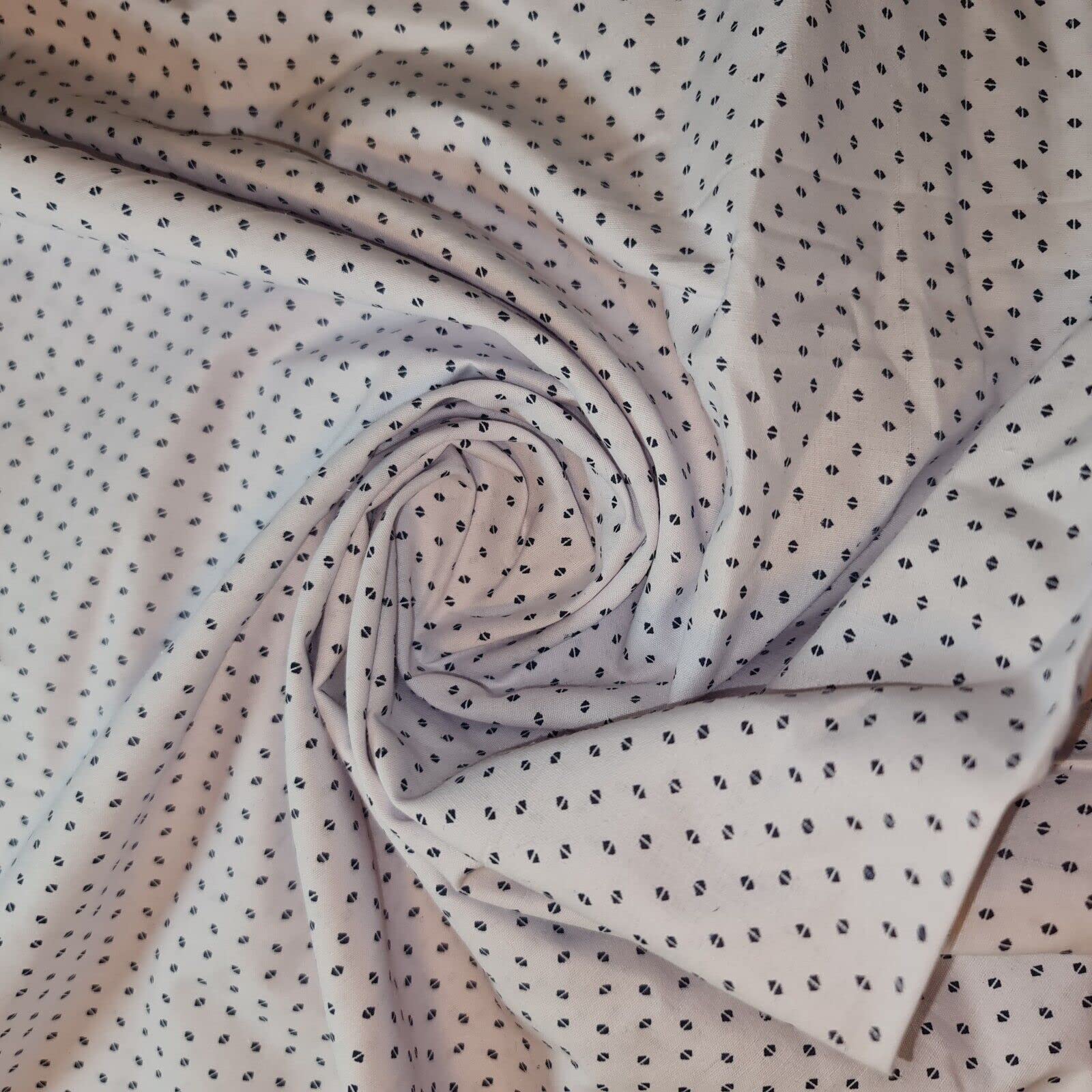 New Spring Floral, Rose, Ditsy, Flower Blossom Printed 100% Cotton Poplin Dress Craft Fabric Material 58" - 150 cm Wide Sold As 1 Meter Pre - Cut Lengths (Available in 23 Designs) (Design 29)