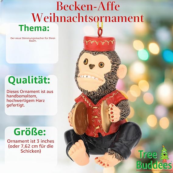 Tree Buddees Retro-Spielzeug Becken AFFE