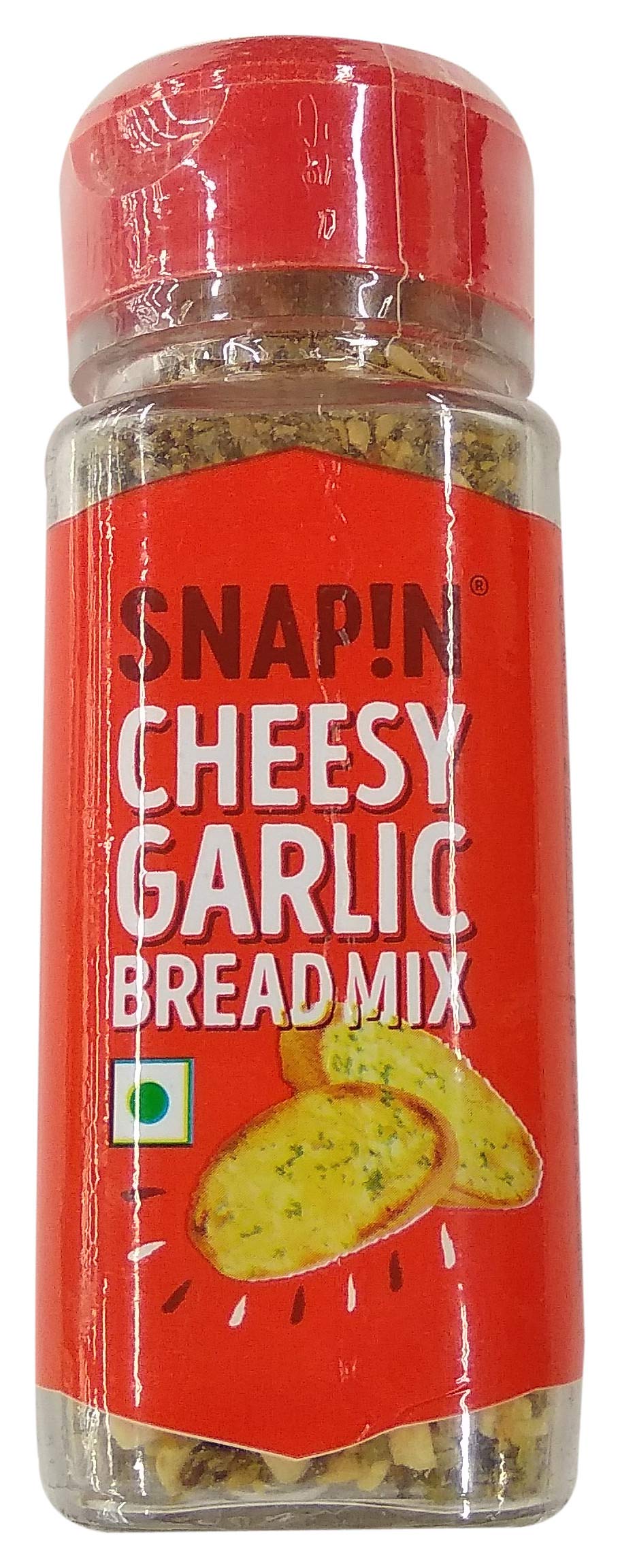 SNAP!N Cheesy Garlic Bread Mix Bottle, 45 g (B07H4ZYKV4) Amazon Price History, Amazon Price Tracker