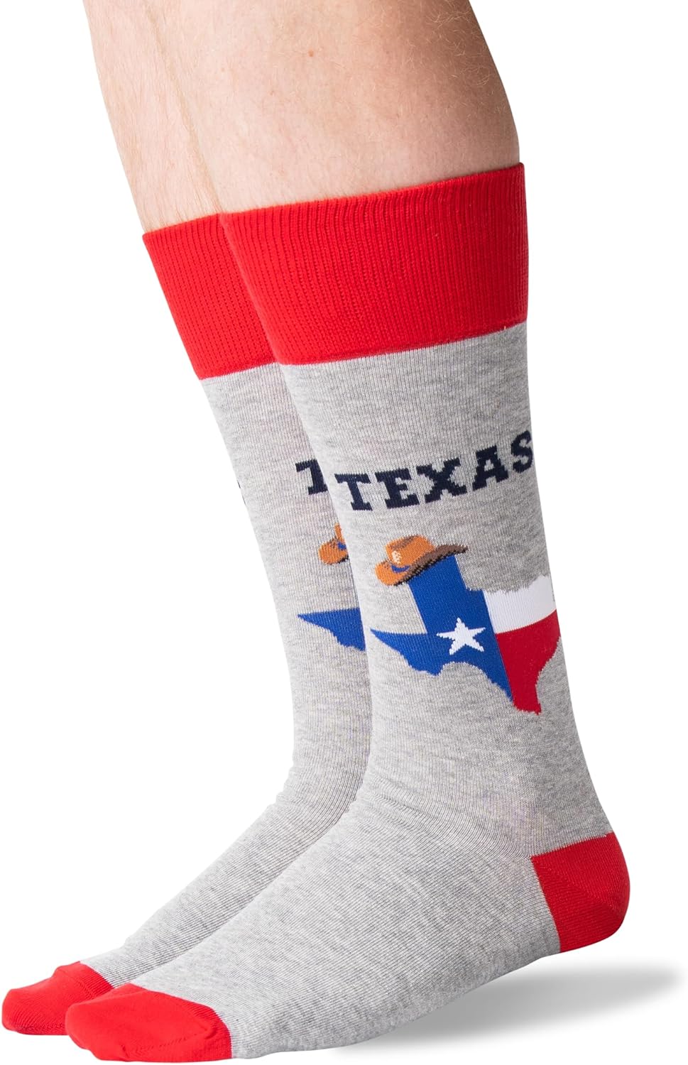 Hot Sox Men's Fun Sports and Athletics Crew Socks (1-Pair) - Image 2