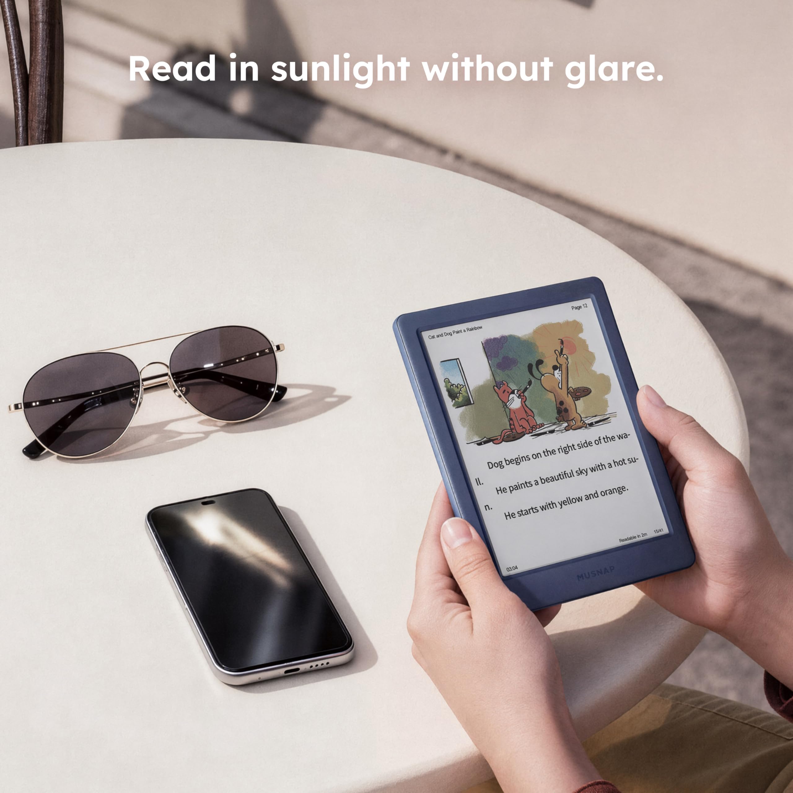 Neo 2C - Lettore eBook a colori da 64 GB+4 GB, supporta app di terze parti, eReader ePaper con inchiostro elettronico da 6 pollici, con display a colori, lunga durata della batteria per la