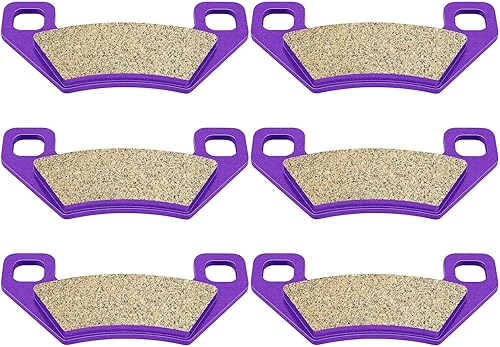 SCITOO Pastillas de freno de fibra de carbono para 04 05 06 07 08 09 10 11 12 13 14 Arctic Cat, 08 09 10 11 12 KYMCO