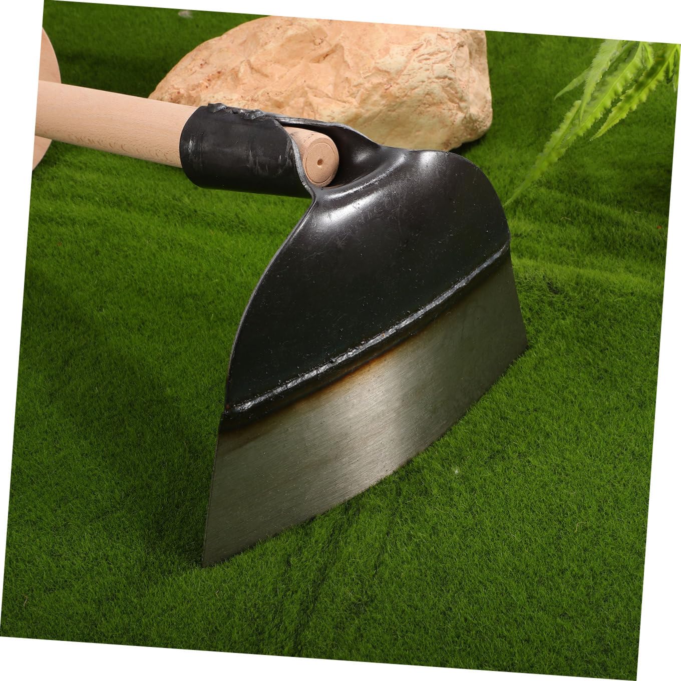 Attrezzo da Giardinaggio in Acciaio Robusto e Resistente Agli Urti, Strumento Manuale senza Manico per Giardinieri e Coltivatori per Lavorazioni Agricole e Diserbo