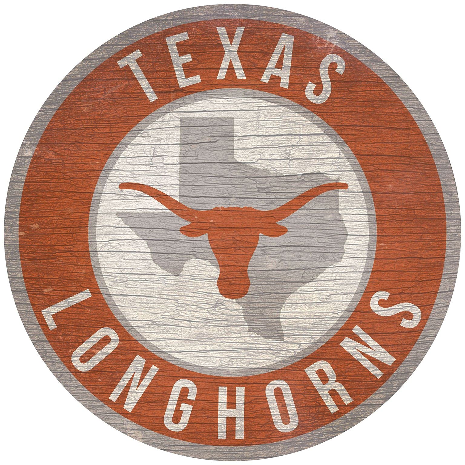 GameDay Novelties Texas Longhorns 12in X 6in Distressed Welcome To Our Home  Wood Sign,orange, image size:1536x1536