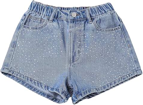 パンツ 9090 girl Rhinestone Micro Shorts 9090 girl Rhinestone Micro Shorts