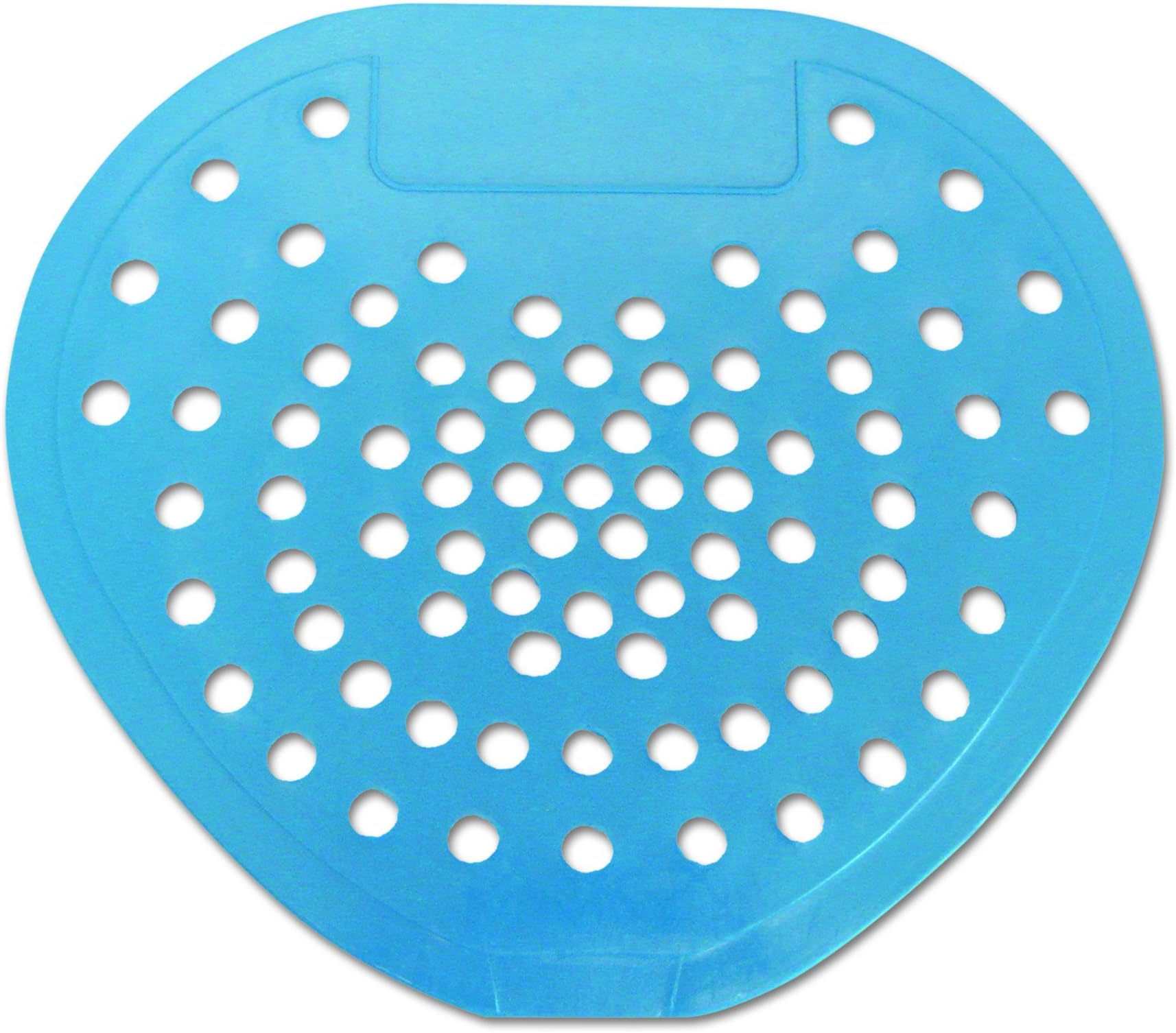 Urinal Screen, 7 3/4" w x 6 7/8" h, Blue, Mint, Dozen