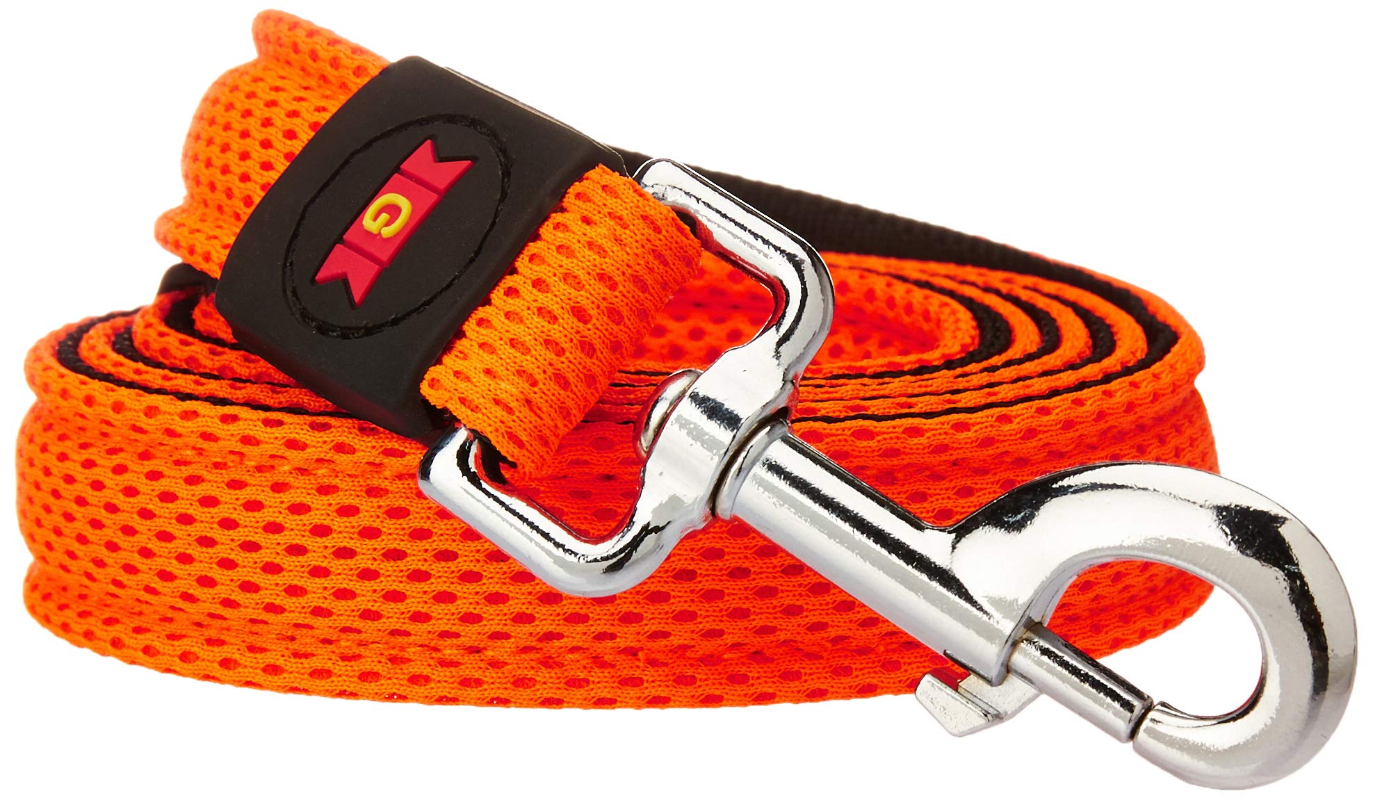 G Glenand Mesh Leash DCA201 Made with Soft Nylon Cloth It Gives Soft Feeling for Your Pets, Orange, Medium, 100 g (B07YSN7KHN) Amazon Price History, Amazon Price Tracker