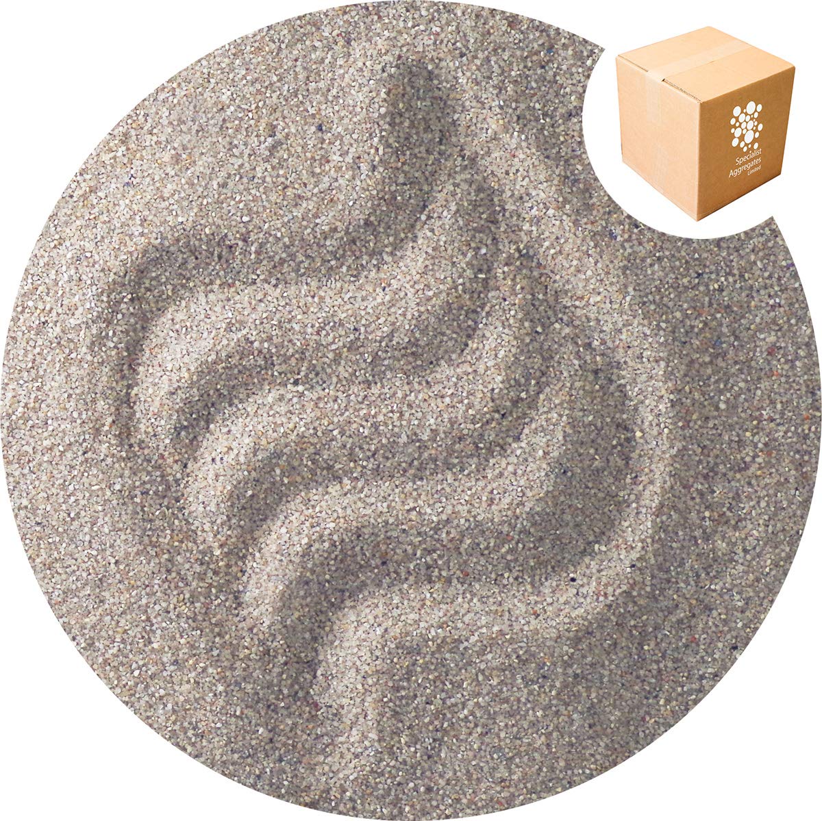 Coloured Sand - Lunar Grey - 15kg