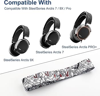 Amazon.com: Arctis 7 Fabric Headband Replacement Headband Top Pad